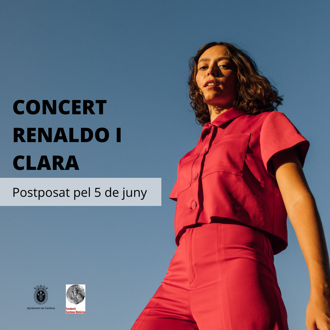Es postposa el concert de Renaldo i Clara, previst aquest dissabte