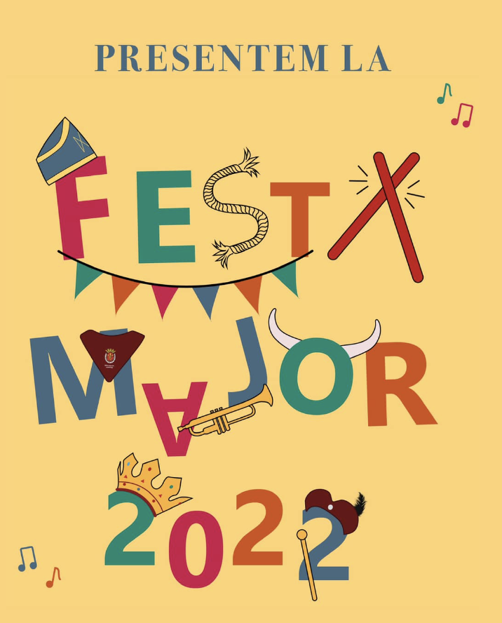 Presentació de la Festa Major 2022: divendres, a les dotze del migdia