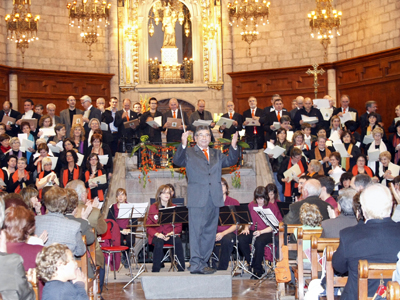 Cardona ret un emotiu homenatge al Dr. Merli, fill il.lustre de la vila