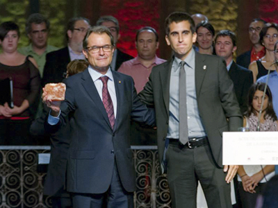 Cardona s'emociona amb l'acte central de la commemoració del Tricentenari