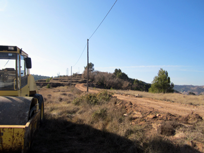 L'Ajuntament i el Consell Comarcal adeqüen el camí de Bolsegura