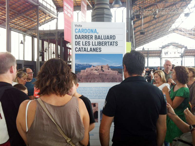 Cardona es promociona al Born Centre Cultural