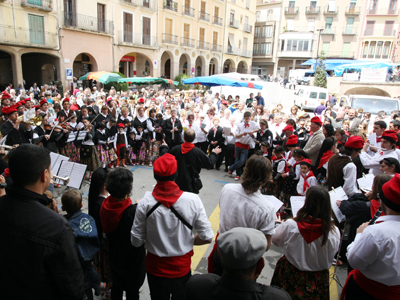 Les Caramelles de Cardona celebren l'arribada de Pasqua