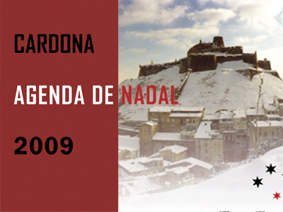 Ja ha sortit al carrer l'agenda d'actes de les Festes Nadal de Cardona