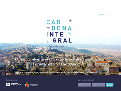 El projecte Cardona Integral estrena pàgina web