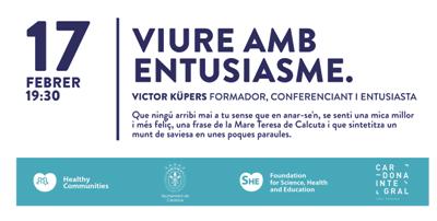 Victor Küpers pronunciarà a Cardona una conferència sobre viure amb entusiasme