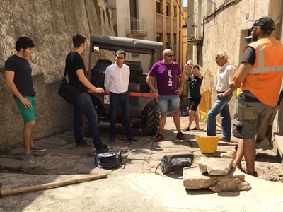 L'Ajuntament inicia les obres de reurbanització del carrer Convent