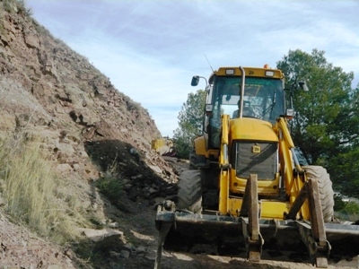 Les obres del camí Nou avancen a bon ritme