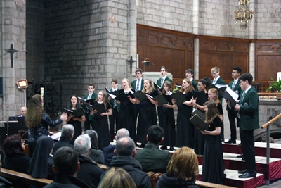 Concert inoblidable a Cardona amb els WRA Choir & Ensemble