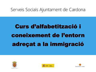 L'Ajuntament de Cardona programa un curs sobre manipulació d'aliments 