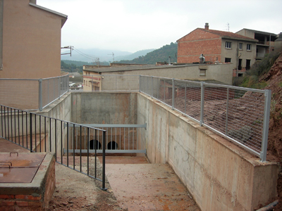 L'Ajuntament enllesteix les obres de conducció de l'aigua de pluja a la Coromina