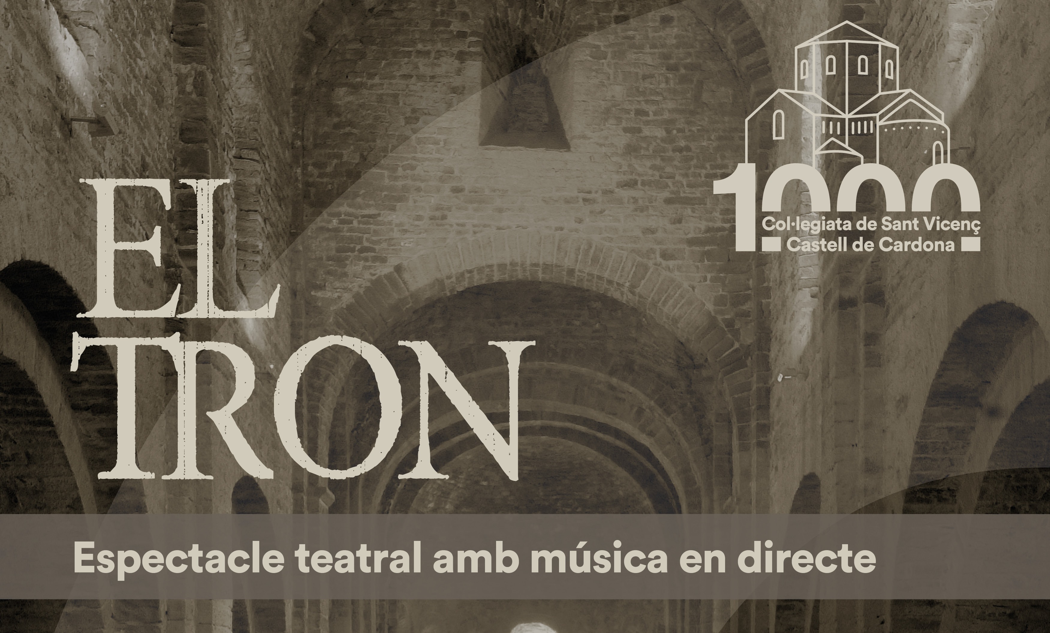 L'espectacle 'El Tron' commemorarà el mil·lenari de la fundació de la Col·legiata de Sant Vicenç