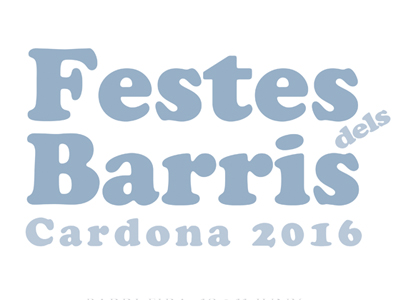 Els barris de Cardona ja tenen a punt el cartell de les festes