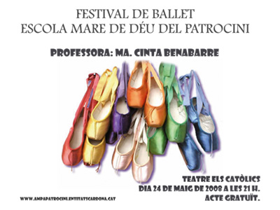 Aquest dissabte: festival de ballet del Patrocini!