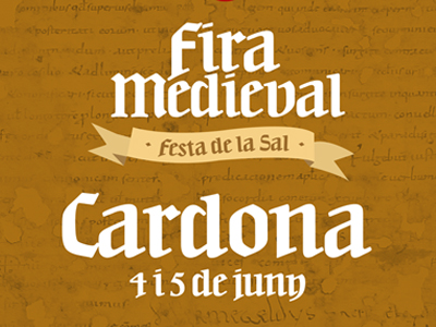 Cardona ja té a punt el programa d'actes de la Fira Medieval