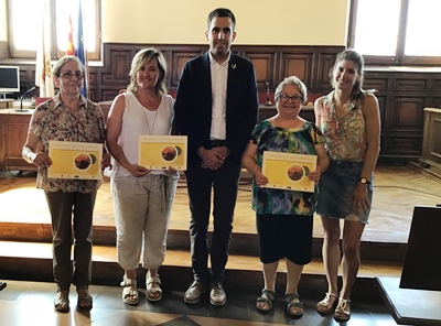 S'entreguen els premis del 4rt Concurs de Flors als Balcons de Cardona