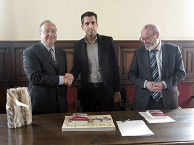 L'Ajuntament de Cardona i Iberpotash signen un conveni de col.laboració amb la Fundació Cardona Històrica