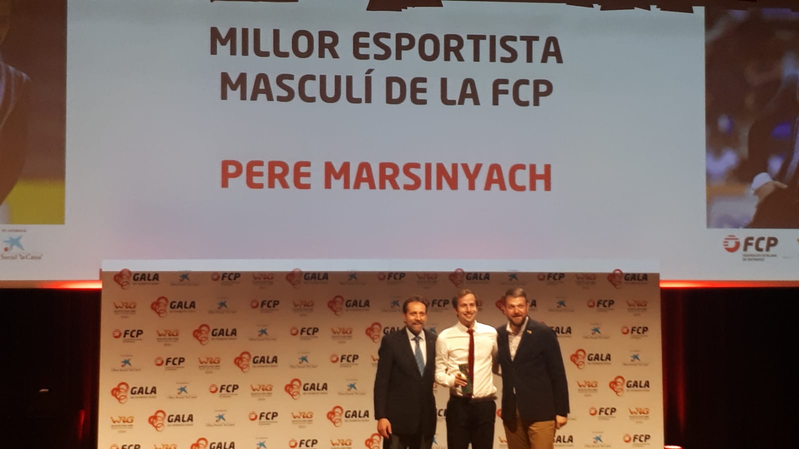 L'Ajuntament felicita al patinador Pere Marsinyach, reconegut millor esportista masculí de la Federació Catalana de Patinatge