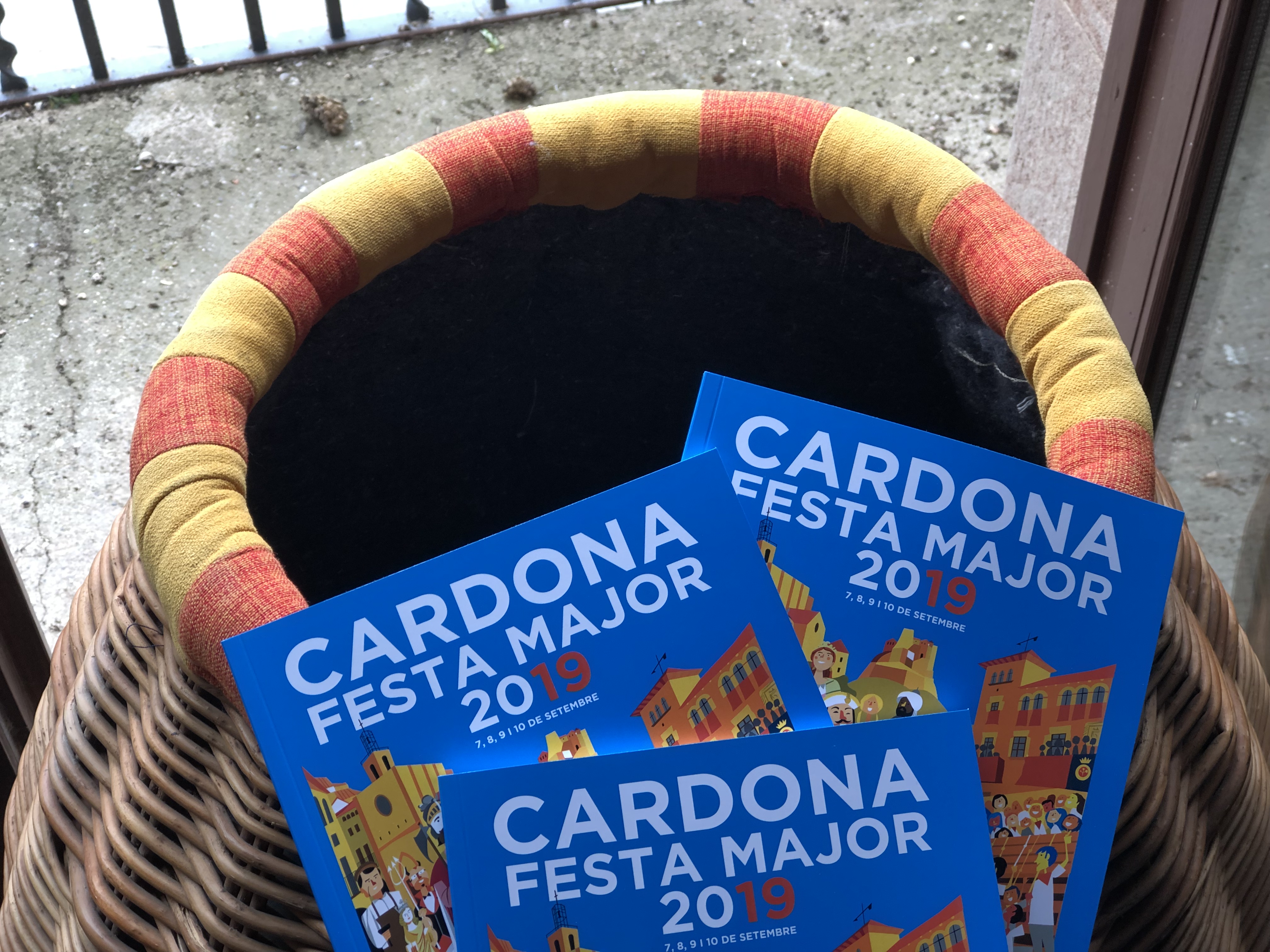 Ja és a la venda el programa de Festa Major de Cardona 2019