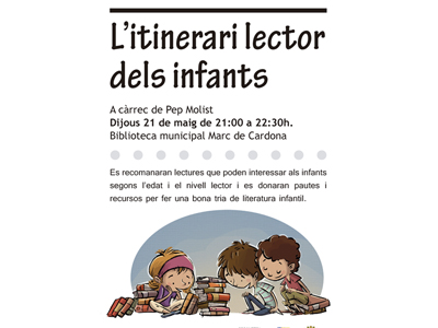 Xerrada sobre itineraris lectors a la Biblioteca Marc de Cardona