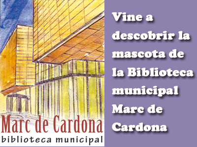 La Biblioteca municipal Marc de Cardona organitza un joc per descobrir la futura mascota de l'equipament 