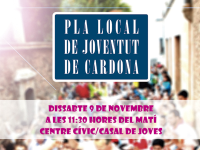 Nova sessió del Pla Local de Joventut adreçada als joves