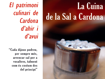 Les mestresses de casa de Cardona participen en un llibre de receptes de cuina vinculades a la sal