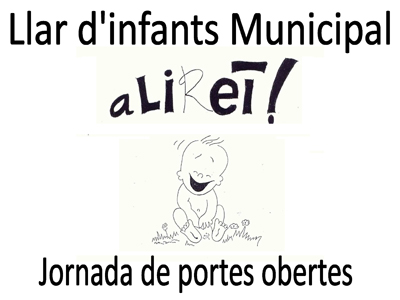 Jornada de portes obertes a la Llar d'infants municipal Aliret