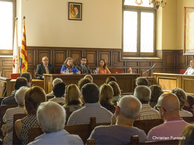 Isona Passola dóna el tret de sortida a la Festa Major amb el Pregó de Festa Major