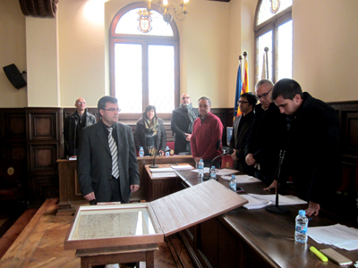 Alfons Romero pren possessió com a nou regidor de l'Ajuntament de Cardona