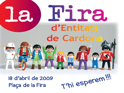 Cardona celebrarà aquest dissabte la  Primera Fira d'Entitats de la vila 