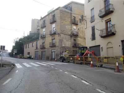 Afectacions de trànsit per obres al raval de sant Joan