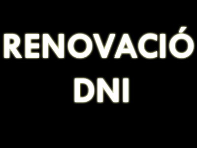 Nova renovació del Document Nacional d'Identitat (DNI)