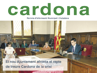 Ja és al carrer una nova edició de la revista d'informació de Cardona