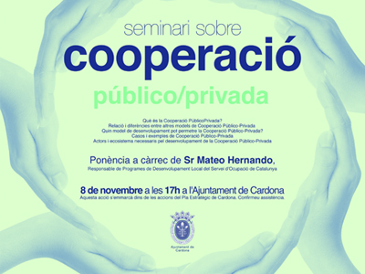 Xerrada sobre cooperació público-privada