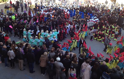 Els més petits gaudeixen d'allò més amb  el Carnaval de les Escoles