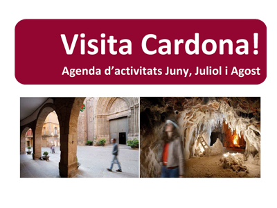 La Fundació Cardona Històrica presenta l'agenda d'activitats d'estiu del mes de juny