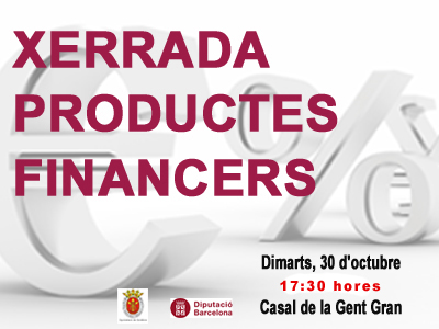 Xerrada sobre productes financers d'alt risc