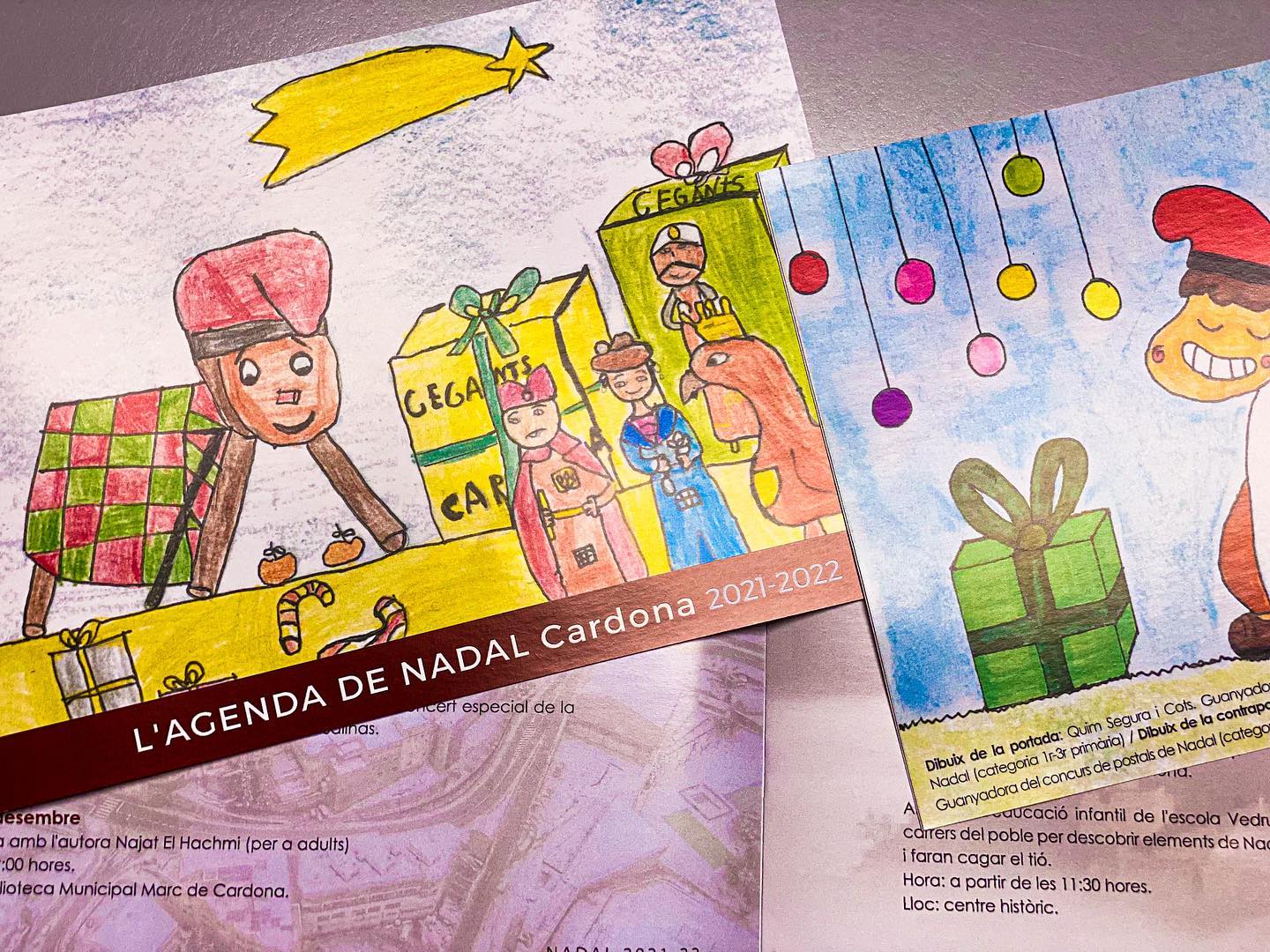 L'Ajuntament i la Biblioteca convoquen el setè concurs de postals per il·lustrar l'agenda de Nadal 