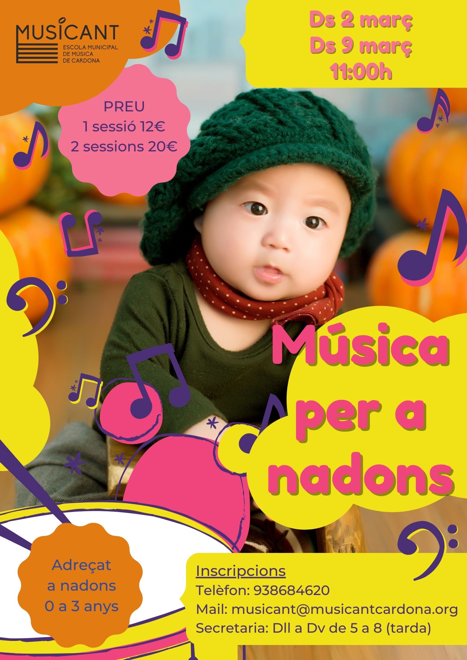Taller de música per a nadons 