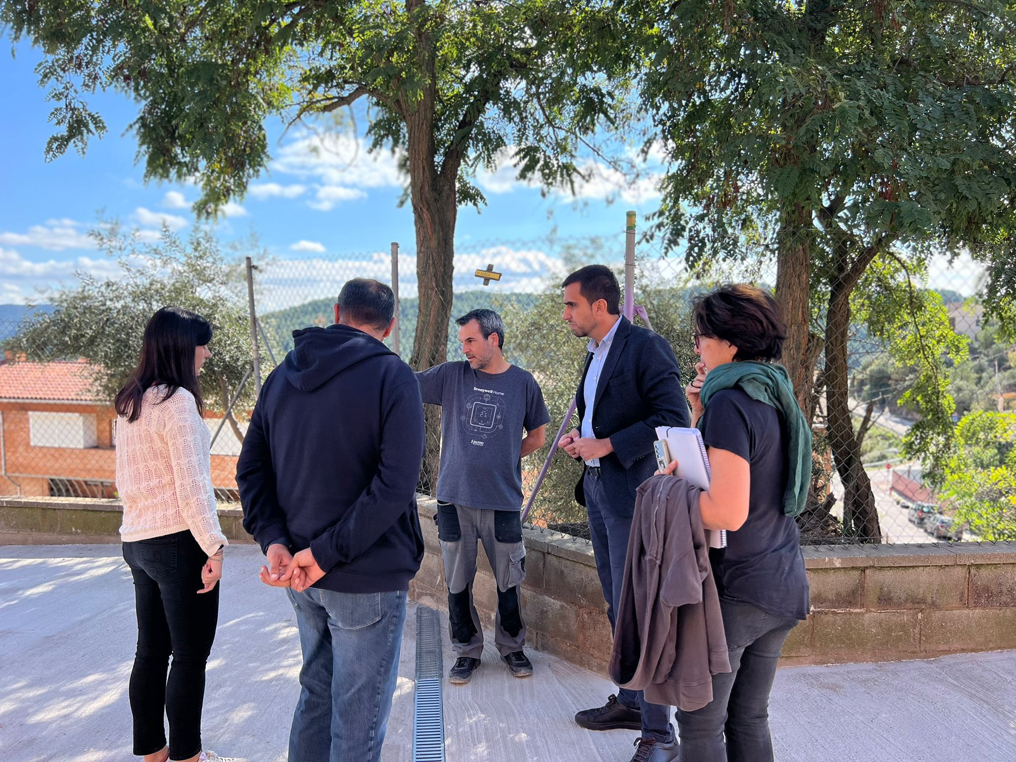 Obres de millora a l'accessibilitat a l'Escola Patrocini