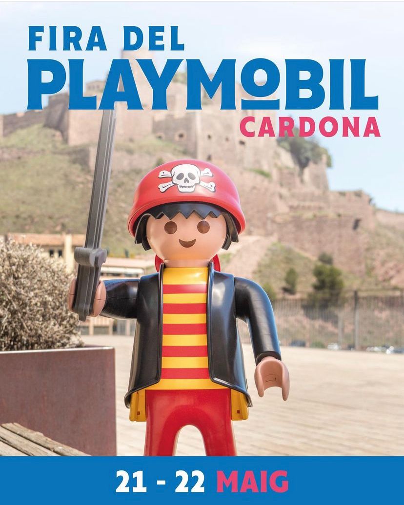 La Fira del Playmobil fa parada, aquest cap de setmana, a Cardona